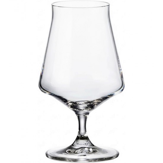 Jogo De 6 Taças 365ml Para Cerveja Cettia Em Cristal Ecológico Bohemia